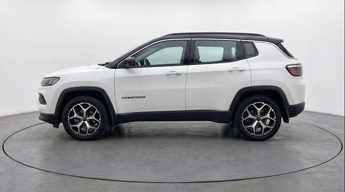 Bright White Clearcoat 2025 Jeep Compass Limited