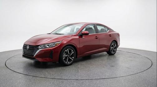 Rosewood Metallic 2025 Nissan Sentra SV