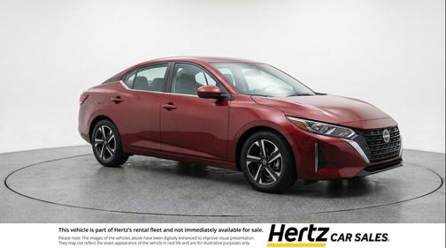 Rosewood Metallic 2025 Nissan Sentra SV