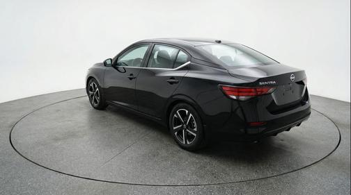 Super Black 2025 Nissan Sentra SV