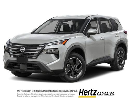 Brilliant Silver Metallic 2025 Nissan Rogue SV