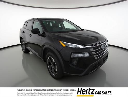Super Black 2025 Nissan Rogue SV