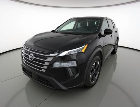 Super Black 2025 Nissan Rogue SV