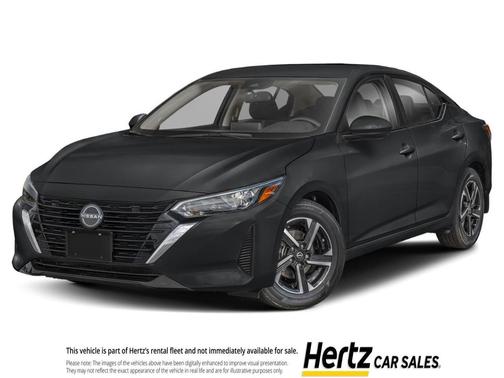 Super Black 2025 Nissan Sentra SV