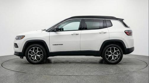 Bright White Clearcoat 2025 Jeep Compass Limited
