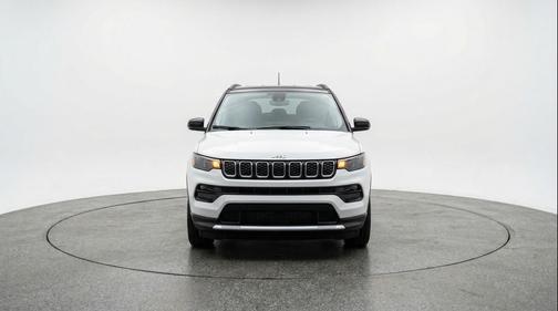 Bright White Clearcoat 2025 Jeep Compass Limited