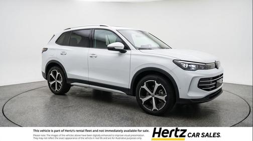 White 2026 Volkswagen Tiguan 2.0T SE