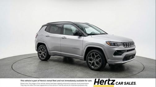 Silver Zynith Metallic Clearcoat 2025 Jeep Compass Limited