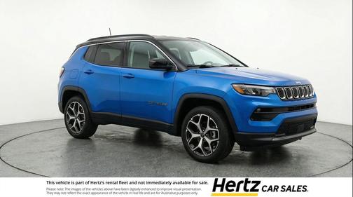 Hydro Blue Pearlcoat 2025 Jeep Compass Limited