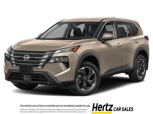 Baja Storm Metallic 2025 Nissan Rogue SV