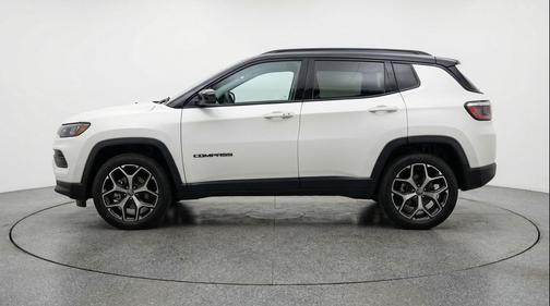 Bright White Clearcoat 2025 Jeep Compass Limited