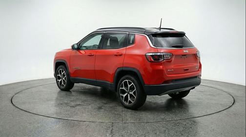 Red Hot Pearlcoat 2025 Jeep Compass Limited