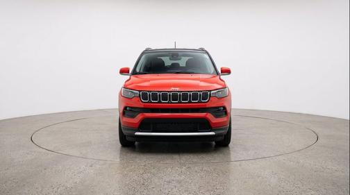 Red Hot Pearlcoat 2025 Jeep Compass Limited