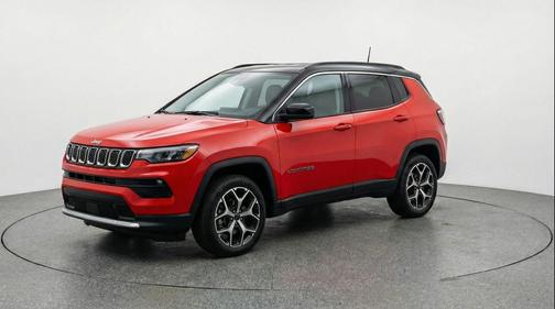 Red Hot Pearlcoat 2025 Jeep Compass Limited