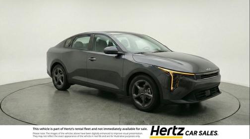 Interstellar Gray 2025 Kia K4 LXS