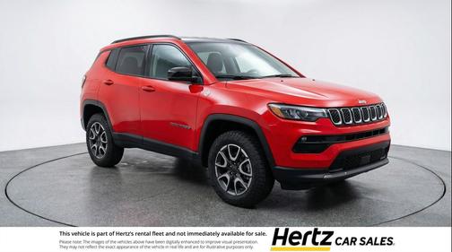 Red Hot Pearlcoat 2025 Jeep Compass Trailhawk