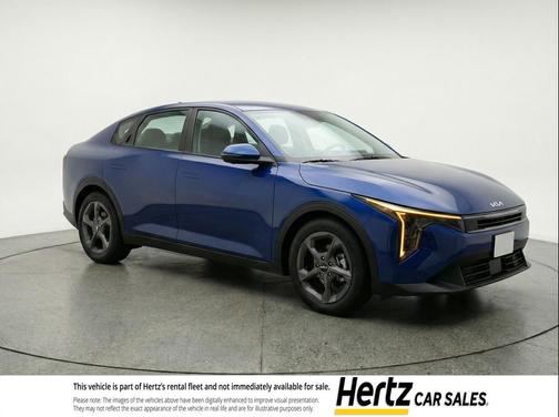 Deep Sea Blue 2025 Kia K4 LXS