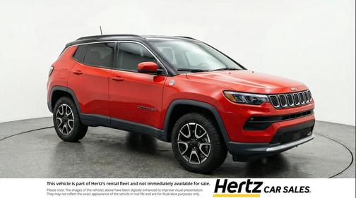 Red Hot Pearlcoat 2025 Jeep Compass Trailhawk