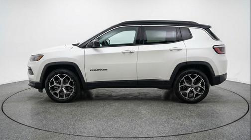 Bright White Clearcoat 2025 Jeep Compass Limited