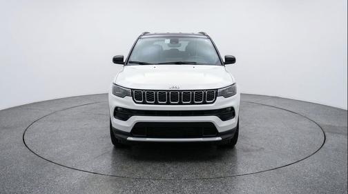 Bright White Clearcoat 2025 Jeep Compass Limited