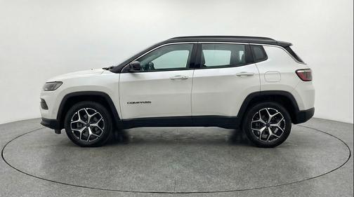 Bright White Clearcoat 2025 Jeep Compass Limited