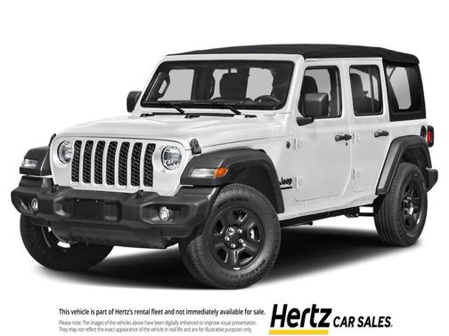 Bright White Clearcoat 2025 Jeep Wrangler Sport S