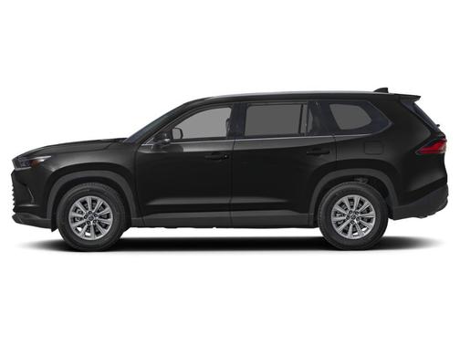 Midnight Black Metallic 2025 Toyota Highlander LE