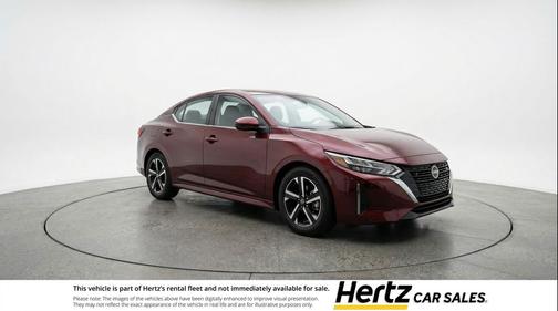 Rosewood Metallic 2025 Nissan Sentra SV