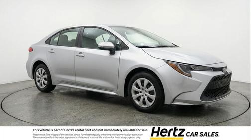 Classic Silver Metallic 2025 Toyota Corolla LE