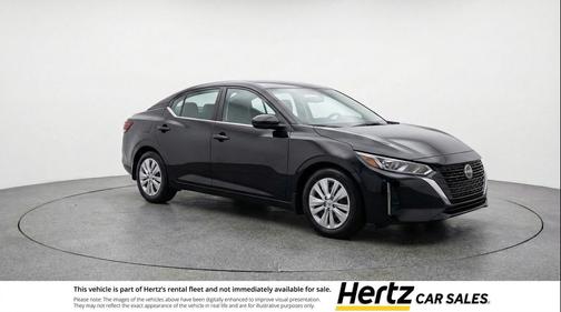Super Black 2025 Nissan Sentra S