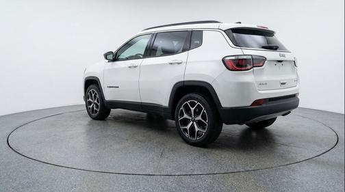 Bright White Clearcoat 2025 Jeep Compass Limited