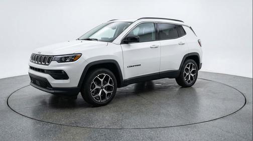 Bright White Clearcoat 2025 Jeep Compass Limited