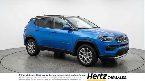 Hydro Blue Pearlcoat 2025 Jeep Compass Limited