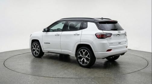 Bright White Clearcoat 2025 Jeep Compass Limited