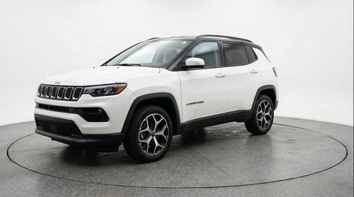 Bright White Clearcoat 2025 Jeep Compass Limited