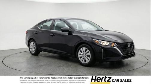 Super Black 2025 Nissan Sentra S