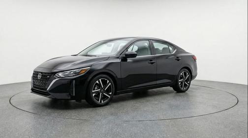 Super Black 2025 Nissan Sentra SV