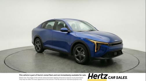 Deep Sea Blue 2025 Kia K4 LXS