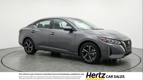 Gun Metallic 2025 Nissan Sentra SV