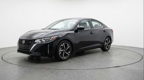Super Black 2025 Nissan Sentra SV