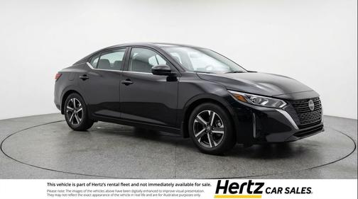 Super Black 2025 Nissan Sentra SV