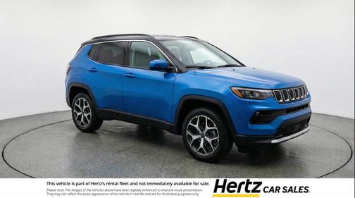 Hydro Blue Pearlcoat 2025 Jeep Compass Limited