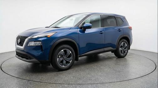 Deep Ocean Blue Pearl 2025 Nissan Rogue SV
