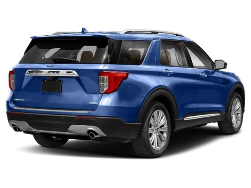 Atlas Blue Metallic 2023 Ford Explorer Limited
