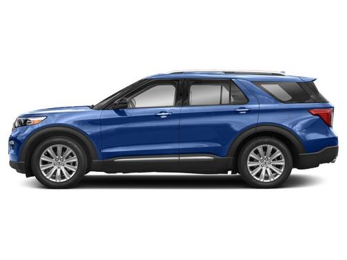 Atlas Blue Metallic 2023 Ford Explorer Limited