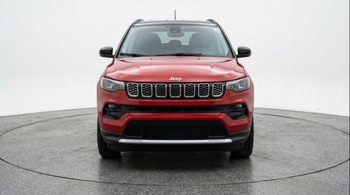 Red Hot Pearlcoat 2025 Jeep Compass Limited