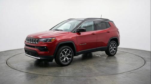 Red Hot Pearlcoat 2025 Jeep Compass Limited