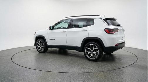 Bright White Clearcoat 2025 Jeep Compass Limited