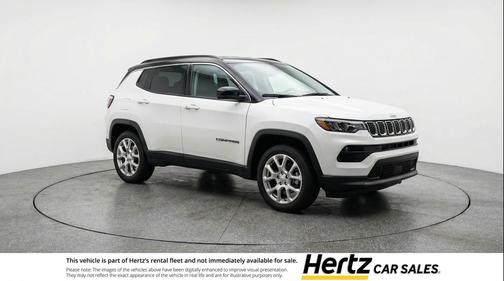 Bright White Clearcoat 2025 Jeep Compass Limited