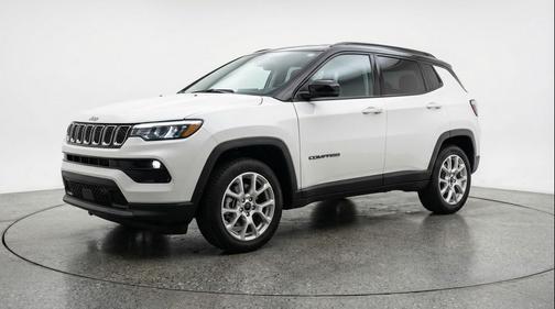 Bright White Clearcoat 2025 Jeep Compass Limited